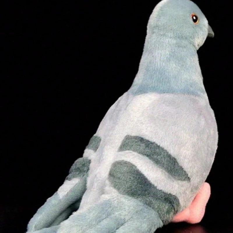 Kawaii Plush Pigeon Stuffed Animal – Soft Cuddly Dove Toy for Decor and Gifting