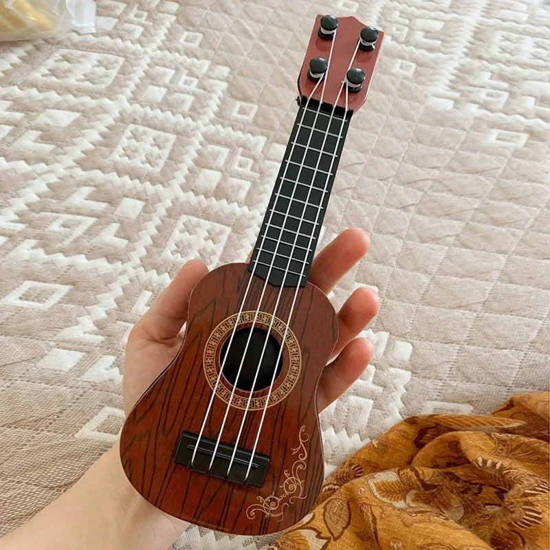 Mini Ukulele Toy for Toddler Musical Learning