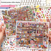 Extra-Large Vintage Grocery Store Decorative Sticker Set