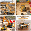 1:64 Scale Remote Control Engineering Vehicle with Lights and Sounds