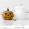 Halloween Ghost & Pumpkin Silicone Mold – 3D Stackable Design for Candle, Soap & Resin Crafts