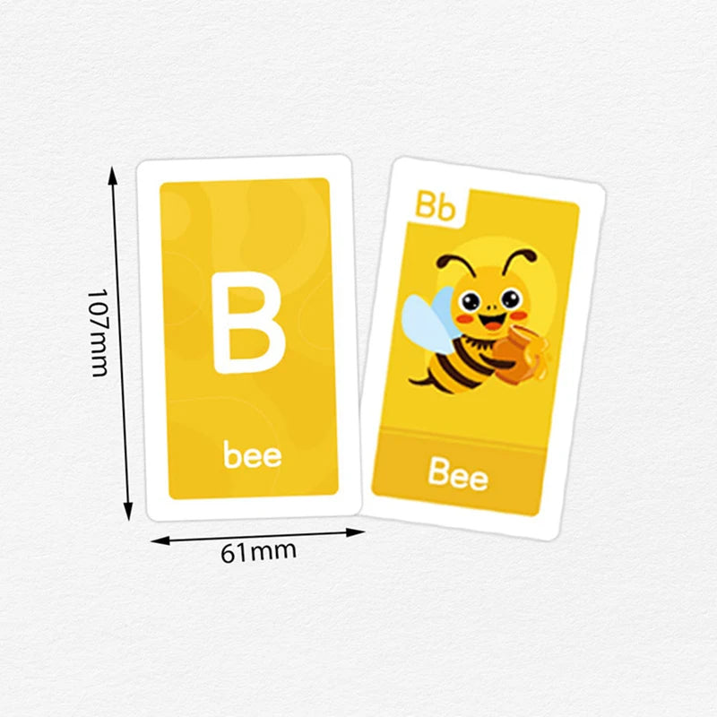 Early Learning Flash Cards Set: Letters, Numbers, Shapes & Colors
