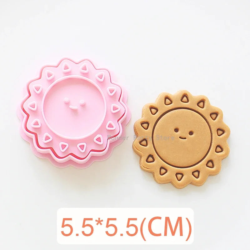 Floral Cookie Stamp & Cutter Set