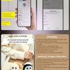 Interactive AI Plush Robot with LED Eyes & Voice Control