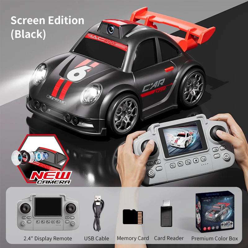 Mini RC Drift Car with FPV Camera and Screen Controller