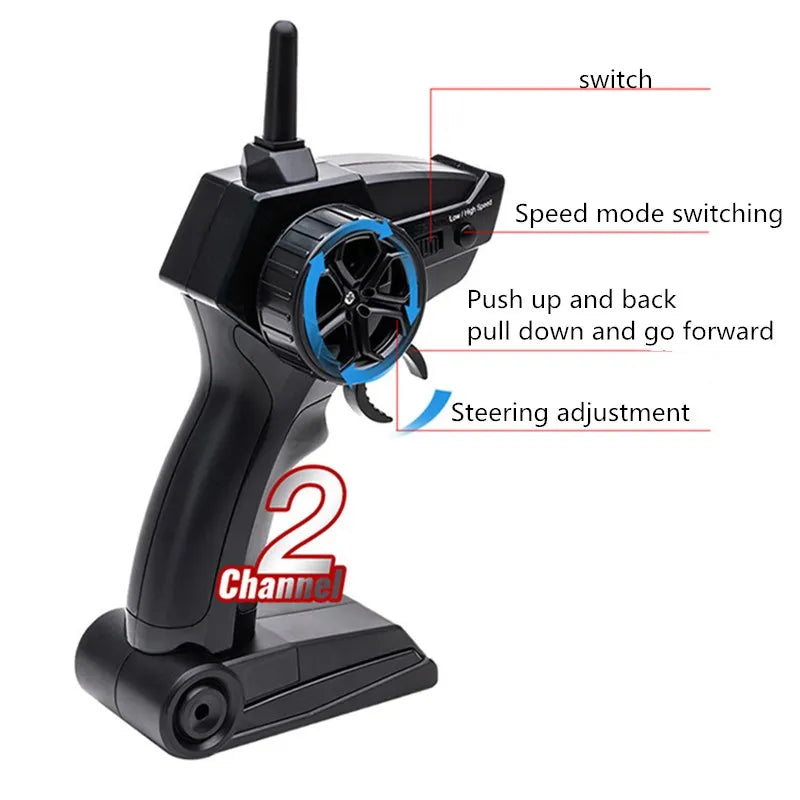 1:32 High-Speed Remote Control Car with Off-Road Capability