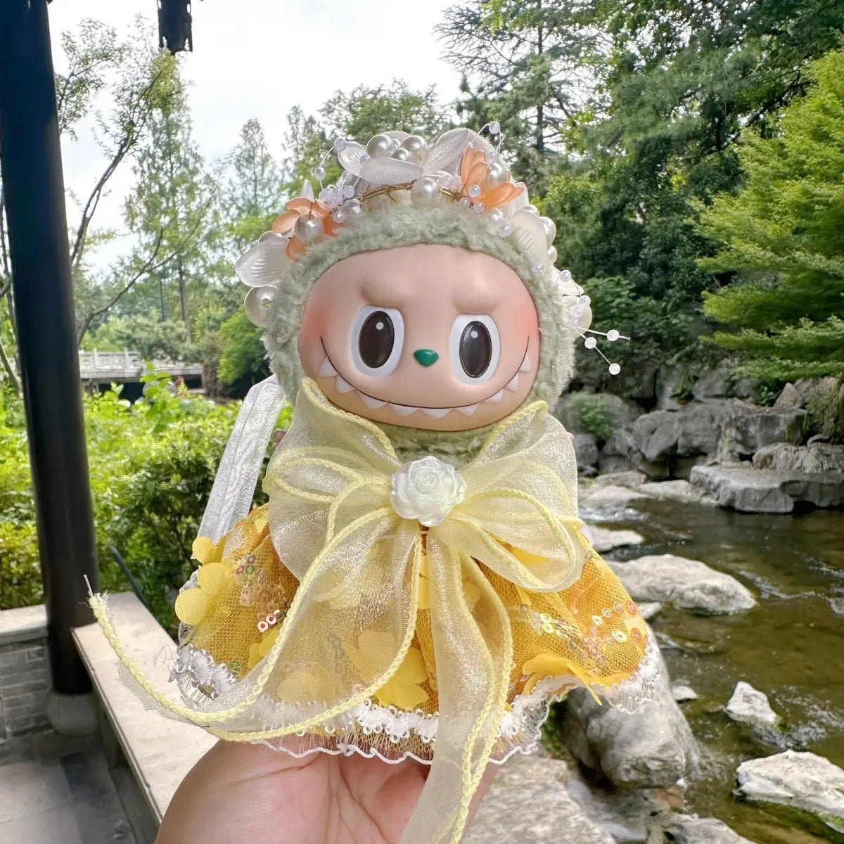 Dreamy Fairy Outfit for Labubu and SkullPanda Dolls