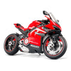 1:7 Scale Ducati V4 Diecast Motorcycle Model with Sound and Light Effects