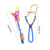 Glowing Dragonfly Slingshot Toy with LED Arrows