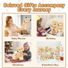 A collage showing plush teddy bears used as beloved gifts for baby showers, birthdays, Christmas, and Valentine's Day.
