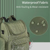 Large-Capacity Waterproof Diaper Backpack for Parents on the Go