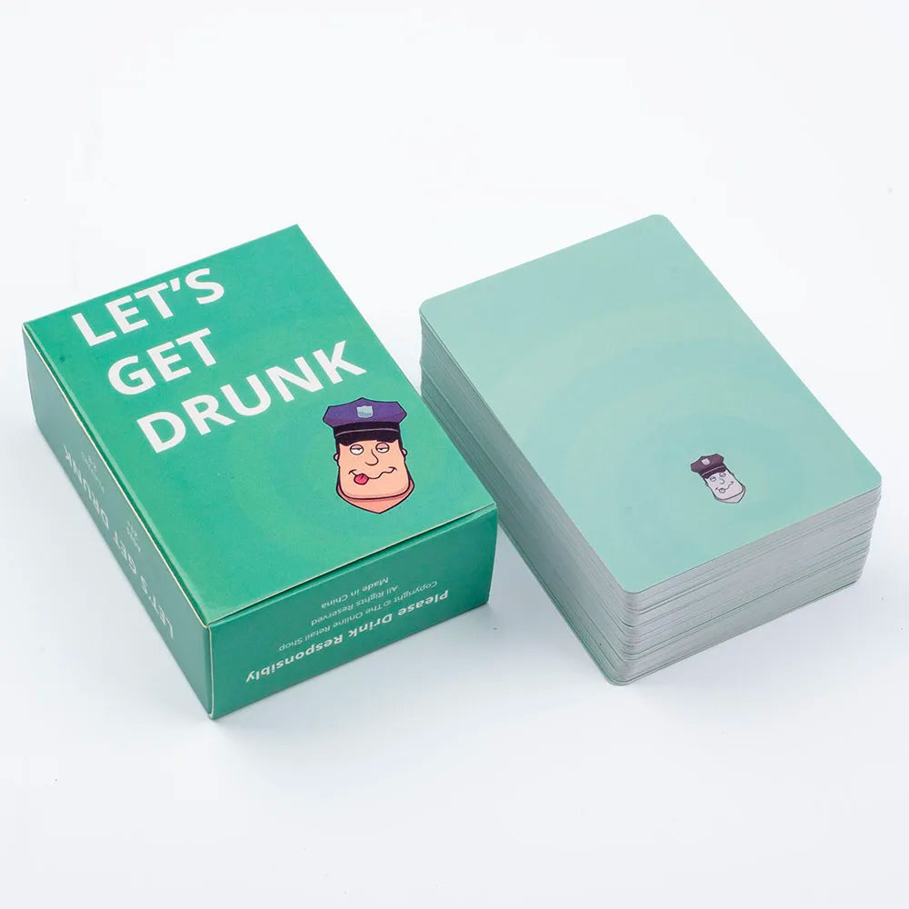 Let's Get Drunk Party Drinking Card Game
