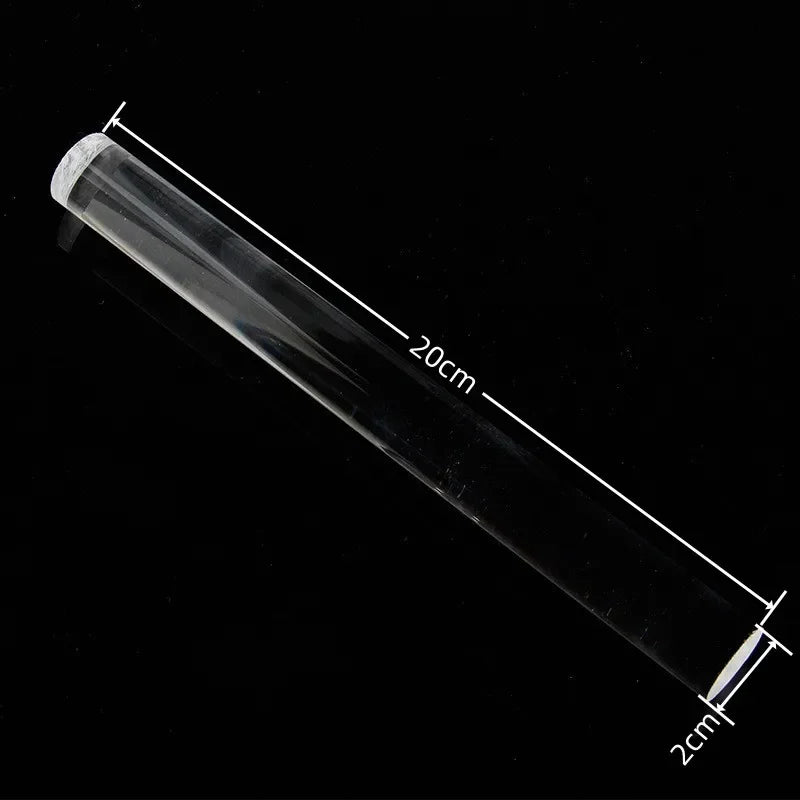 Acrylic Rolling Pin for Clay, Slime & Crafting - 20cm Smooth Roller