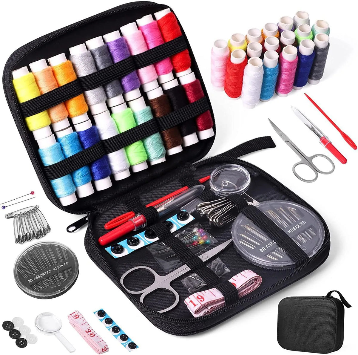 Portable Multifunctional Sewing Kit with Essentials