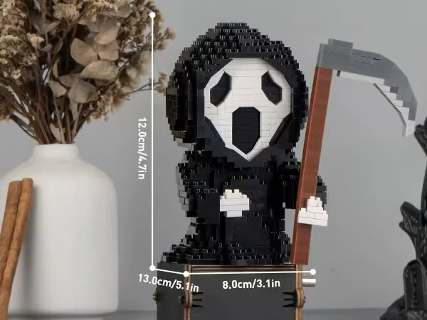 Death Reaper Clown Mini Building Blocks Set