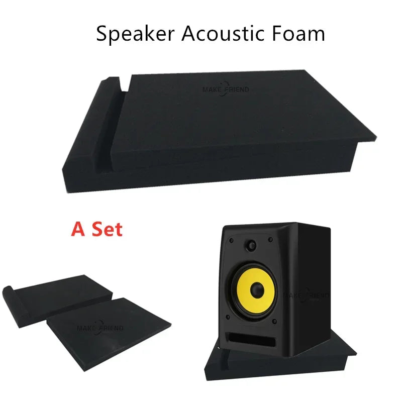 50-Pack Acoustic Foam Panels for Soundproofing and Studio Treatment