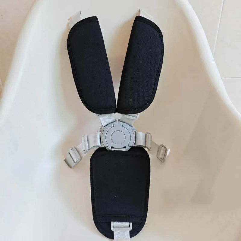 Universal Stroller Shoulder Strap Covers – Soft Cushioned Safety Belt Pads