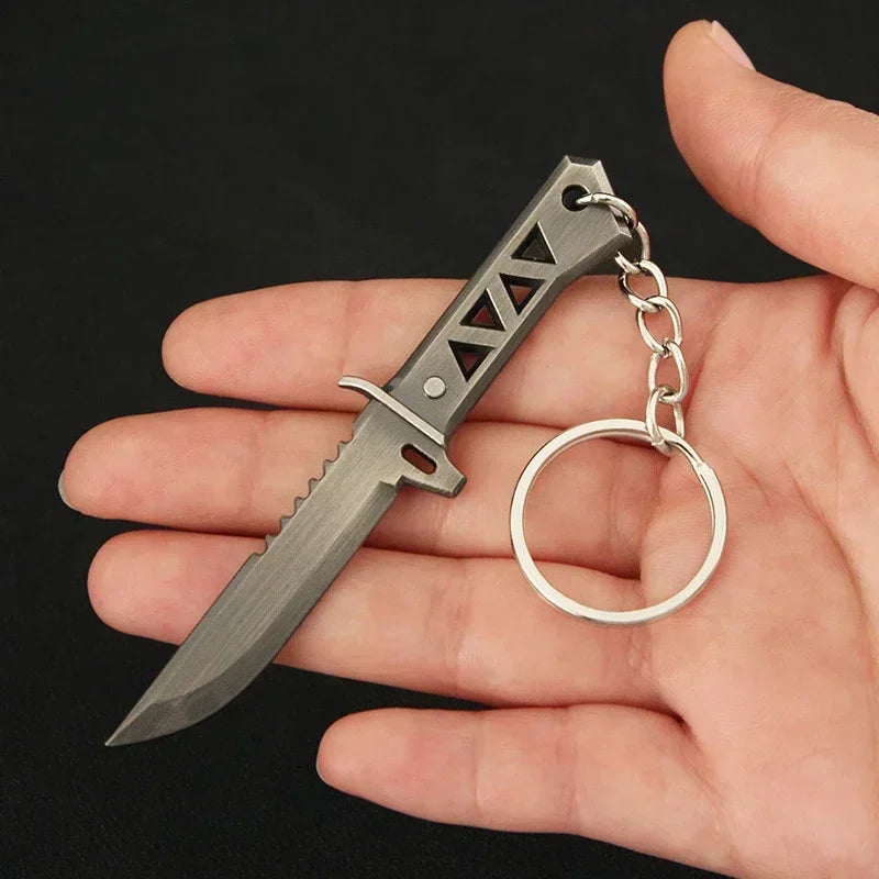 Valorant Reaver 2.0 Karambit Metal Keychain