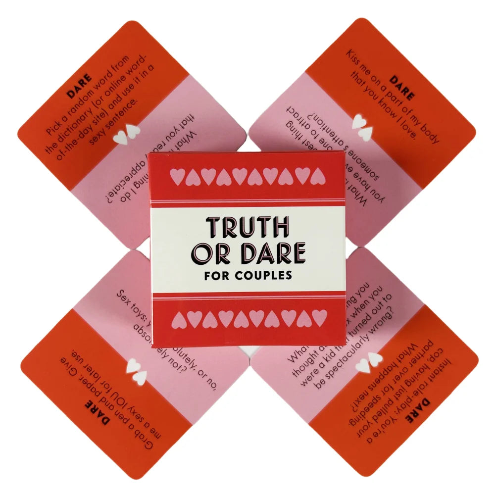 Mini Truth or Dare Card Game – 13 Party Classics in One Deck
