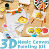 3D Puffy Foam Texture Painting Paper for Kids