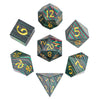 Wooden Polyhedral Dice Set for Tabletop RPGs