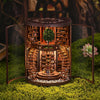 DIY Wooden Book Nook Kit — Miniature Dollhouse 3D Puzzle Bookend