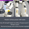 Interactive Gesture-Controlled Robot with Dance and Learning Modes