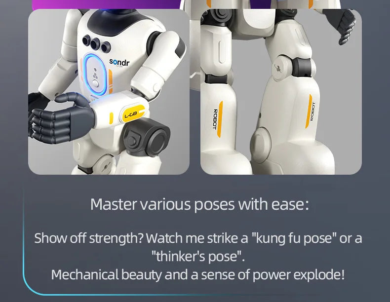 Interactive Gesture-Controlled Robot with Dance and Learning Modes