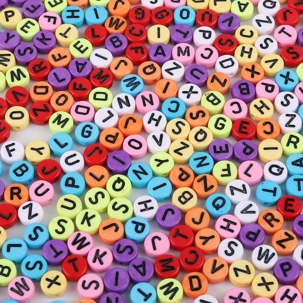 Acrylic Alphabet Letter Beads Kit for Jewelry Making