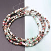 Mixed-Color Rondelle Glass Beads for Jewelry Making