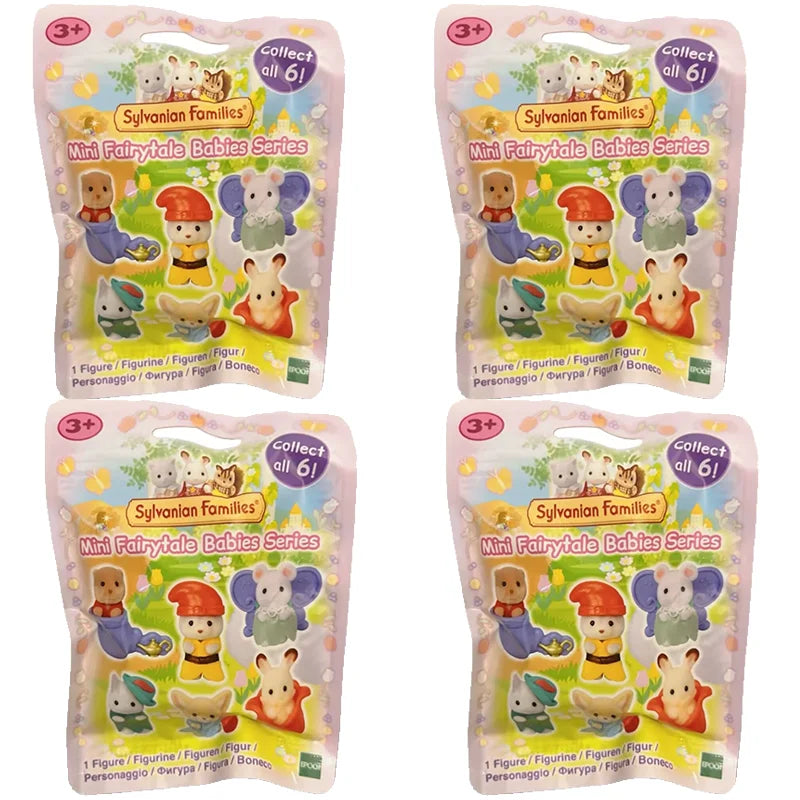 Sylvanian Families Miniature Kitchen Playset with Surprise Baby Dolls