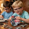 V8 Engine Model Building Kit with Electric Motor – 478 Pieces