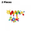 Soft Plush Hanging Baby Toy with Rattles and Teethers