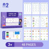 Reusable Magic Tracing Workbook for Kids – Pen Control & Handwriting Practice