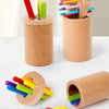 Wooden Color Sorting Toy for Toddlers – Montessori Fine Motor Skills Game