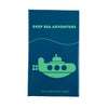 A dark blue box titled Deep Sea Adventure featuring a green submarine graphic and the names Jun Sasaki & Goro Sasaki.