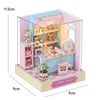 DIY Miniature Wooden Dollhouse Kit – Handcrafted 3D Puzzle Room