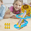 Electric Duck Stair-Climbing Toy with Lights and Music