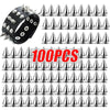 Cone Stud Rivets with Screw Backs for DIY Leather, Clothing & Accessories