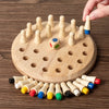 Wooden Color Memory Chess Game for Kids