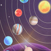 Montessori Wooden Solar System Puzzle for Kids