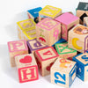 Wooden Word & Shape Blocks – 30-Piece Learning Stacking Toy for Toddlers