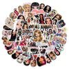 A collection of cartoon Bratz doll stickers and decals for DIY decoration.