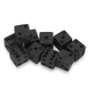 Matte Black Polyhedral Dice Set (7-Piece)