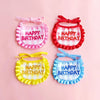 Pet Birthday Hat and Bib Celebration Set