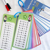Reusable Multiplication Flash Cards for Kids (0-12)