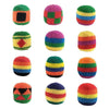 Handmade Crochet Hacky Sack Footbag Set