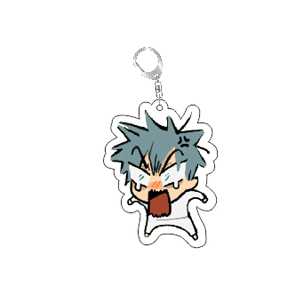 Cartoon Alien Stage Ivan & Till Acrylic Keychain