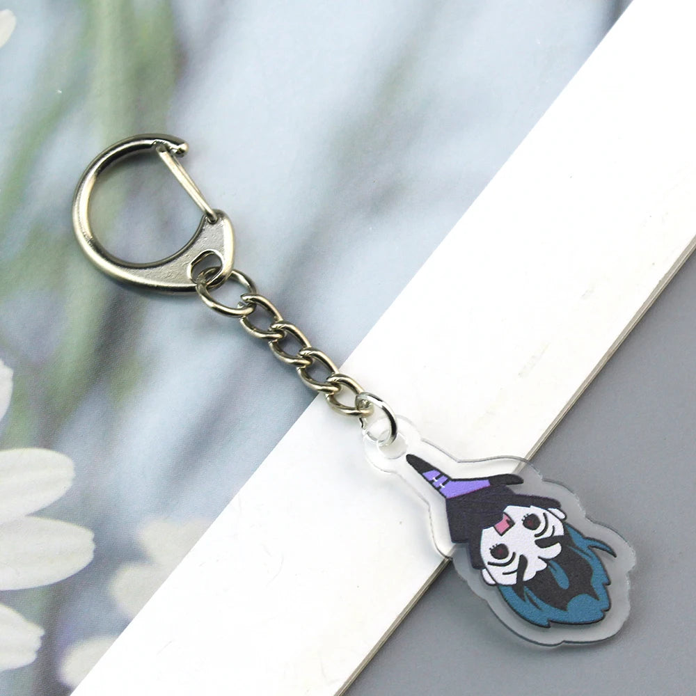 Cartoon Alien Stage Ivan & Till Acrylic Keychain