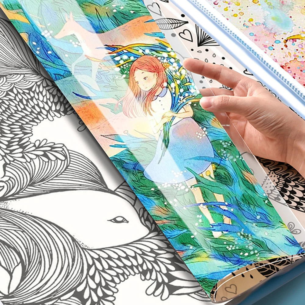 Diamond Painting Storage Book with Clear Pockets